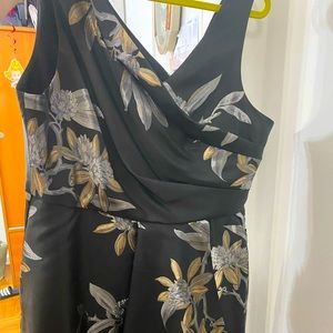 Adriana papel size 16 evening gown high low